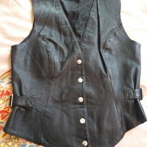 Lether Vest